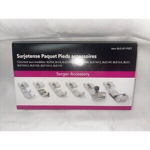 baby lock serger accessory feet BLE1AT-Feet  6 Feet all together New